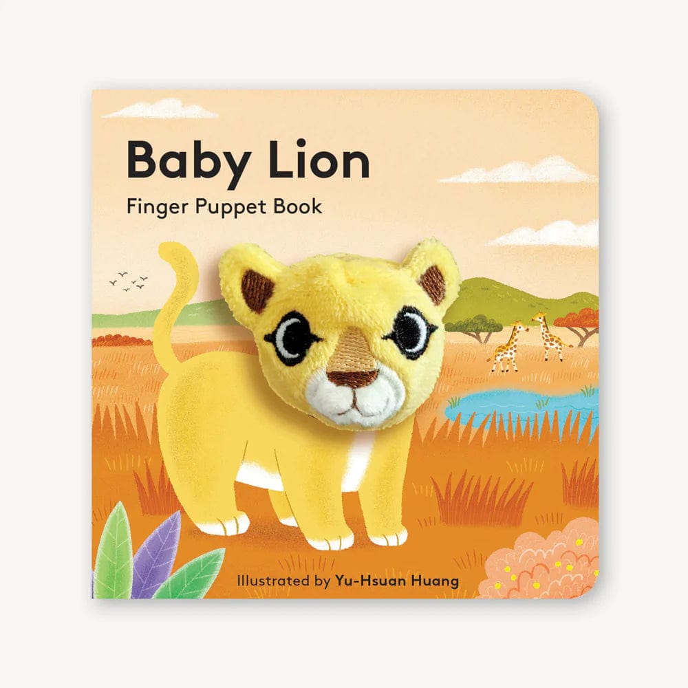 Baby Lion: Finger Puppet Board Book Chronicle Books Lil Tulips