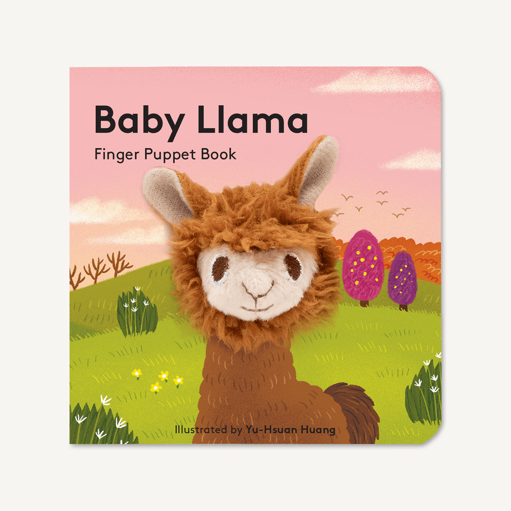 Baby Llama: Finger Puppet Book Chronicle Books Lil Tulips