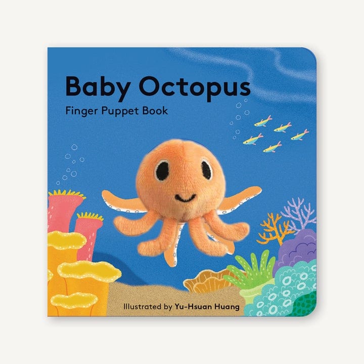 Baby Octopus: Finger Puppet Book Chronicle Books Lil Tulips