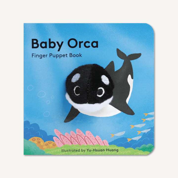 Baby Orca: Finger Puppet Book Chronicle Books Lil Tulips