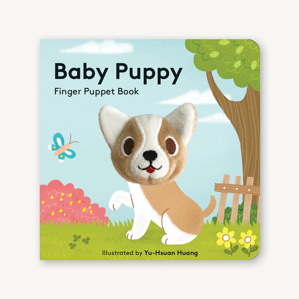 Baby Puppy: Finger Puppet Board Book Chronicle Books Books Lil Tulips