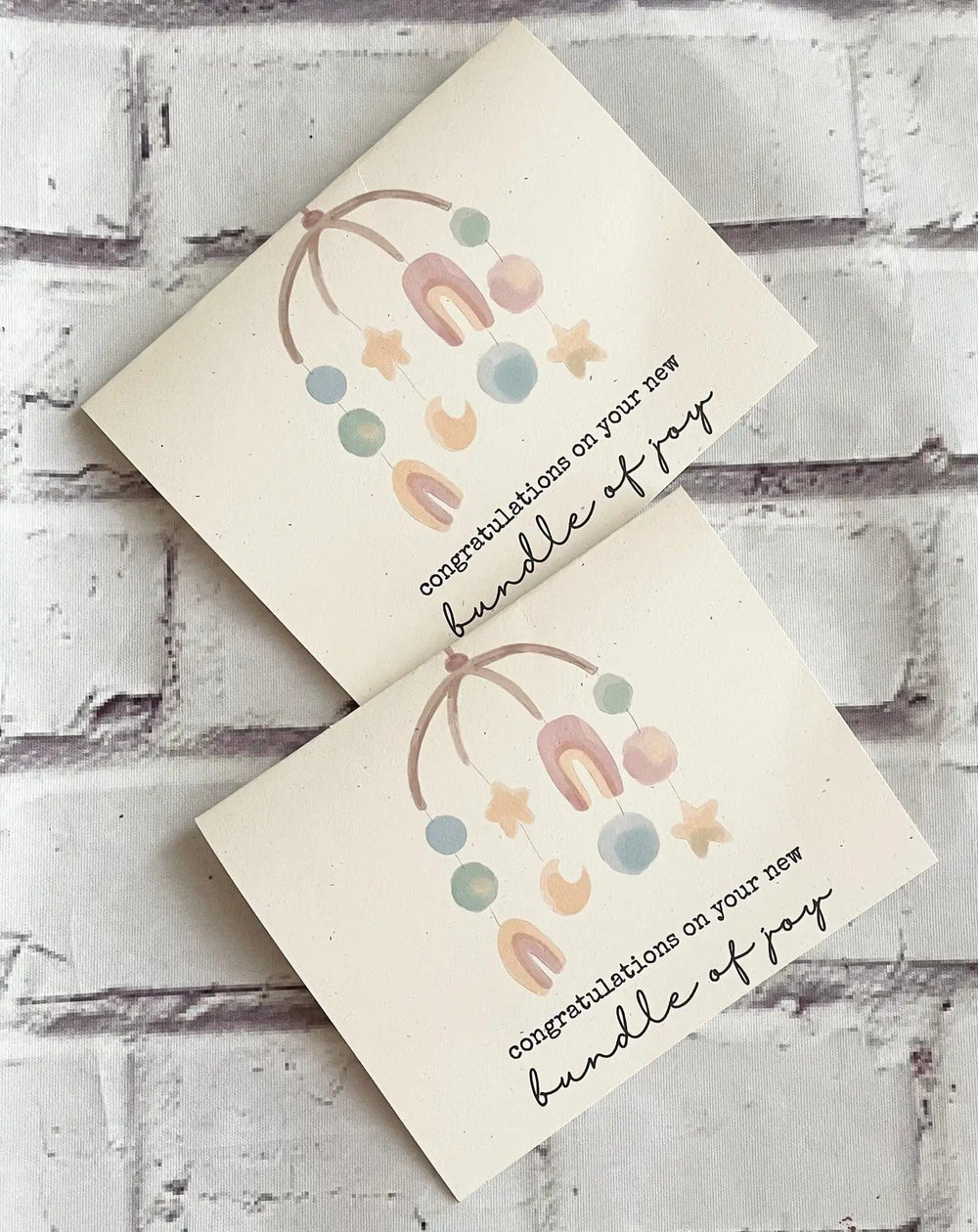 Baby Shower Card | Bundle of Joy Notably Paper Company Lil Tulips