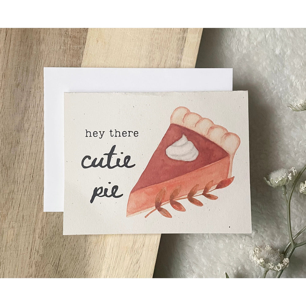 Baby Shower Card | Pumpkin Cutie Pie Notably Paper Company Lil Tulips