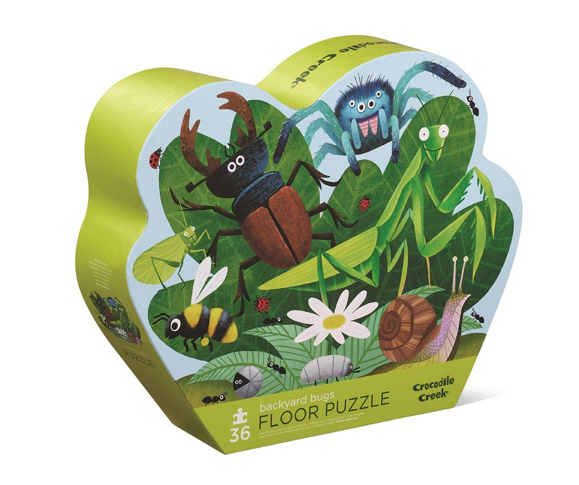 Backyard Bugs Puzzle 36 Piece Crocodile Creek Lil Tulips