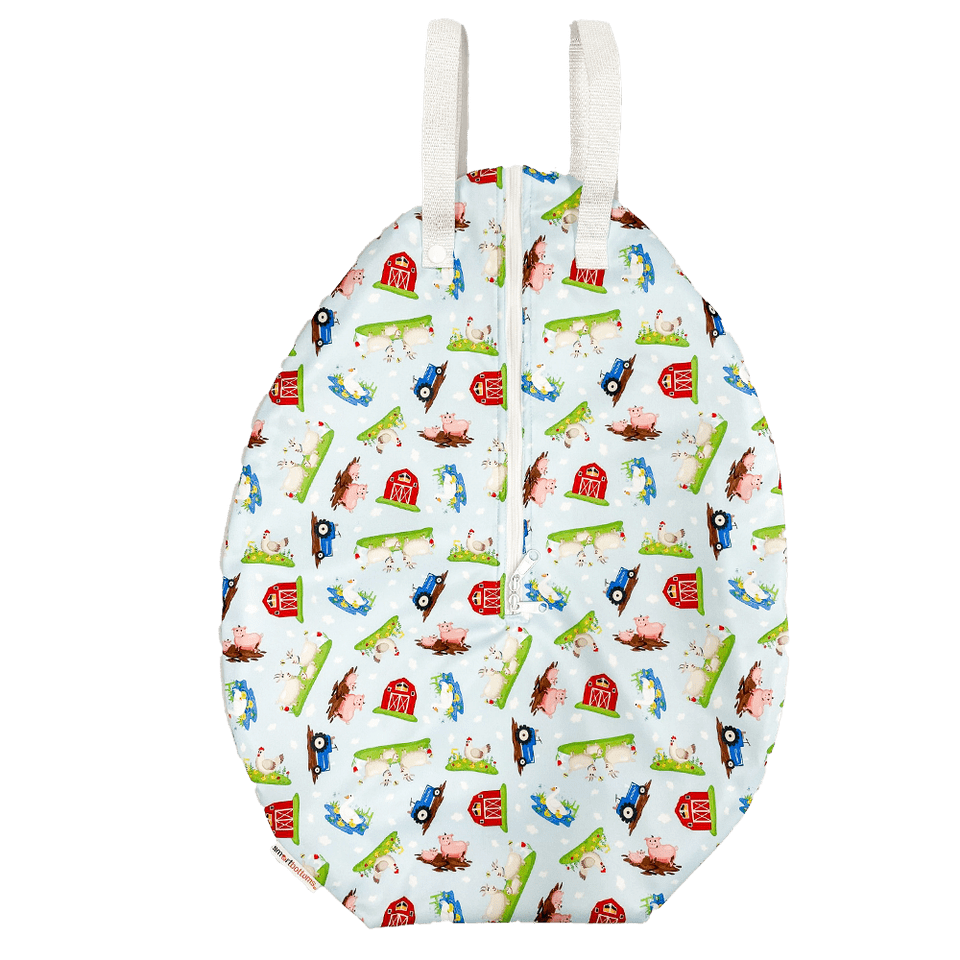 Barnyard Babies Hanging Wet Bag Smart Bottoms Smart Bottoms Lil Tulips