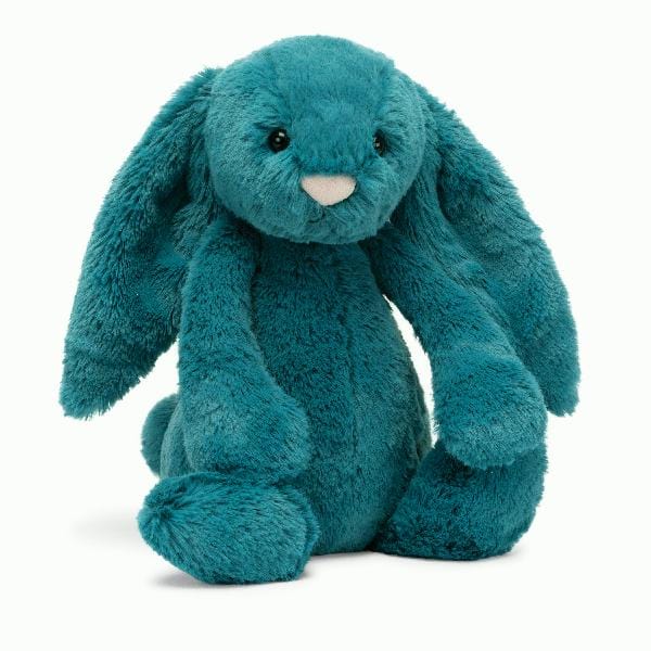Bashful Mineral Blue Bunny Medium JellyCat Stuffed Animals Lil Tulips