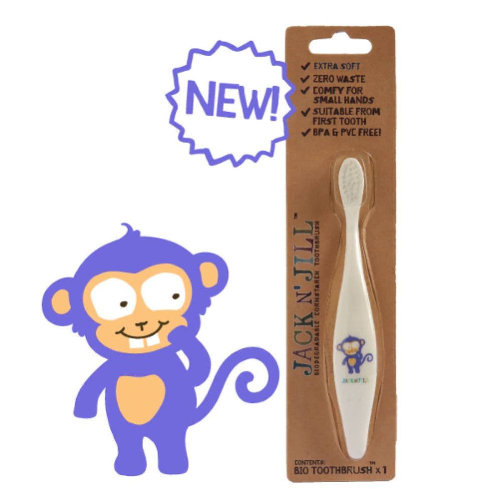 Monkey Jack N Jill Bio Toothbrush