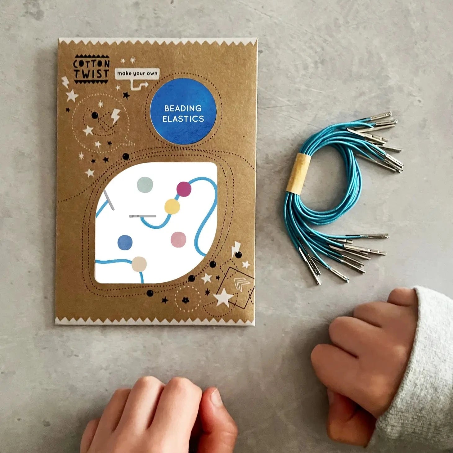 Beading Elastics (10 Pack) Cotton Twist Lil Tulips