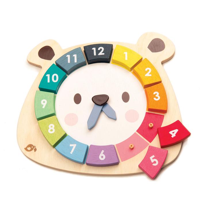 Bear Colors Clock Tender Leaf Lil Tulips