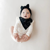 Bib in Midnight Constellation Kyte Baby Lil Tulips