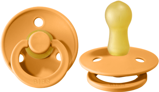 BIBS Pacifier 2 PK Apricot Bibs Pacifier Lil Tulips
