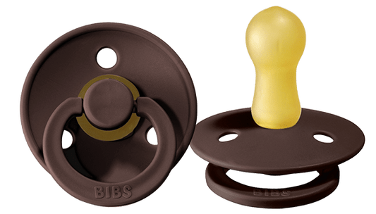 BIBS Pacifier 2 PK Chestnut Bibs Pacifier Lil Tulips