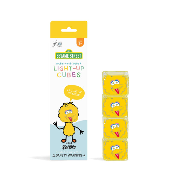 Big Bird - Sesame Street Light-Up Cubes Glo Pals Lil Tulips