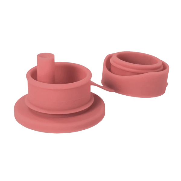 Big Mouth® Sport Straw - Rose Pura Stainless Lil Tulips