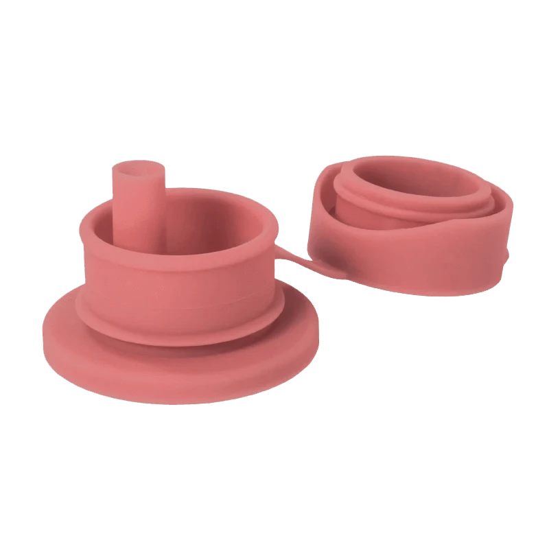 Big Mouth® Sport Straw - Rose Pura Stainless Lil Tulips