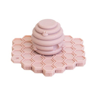 Big ScrubBEE Multipurpose Silicone Scrubber Rose Quartz Big Bee Little Bee Lil Tulips