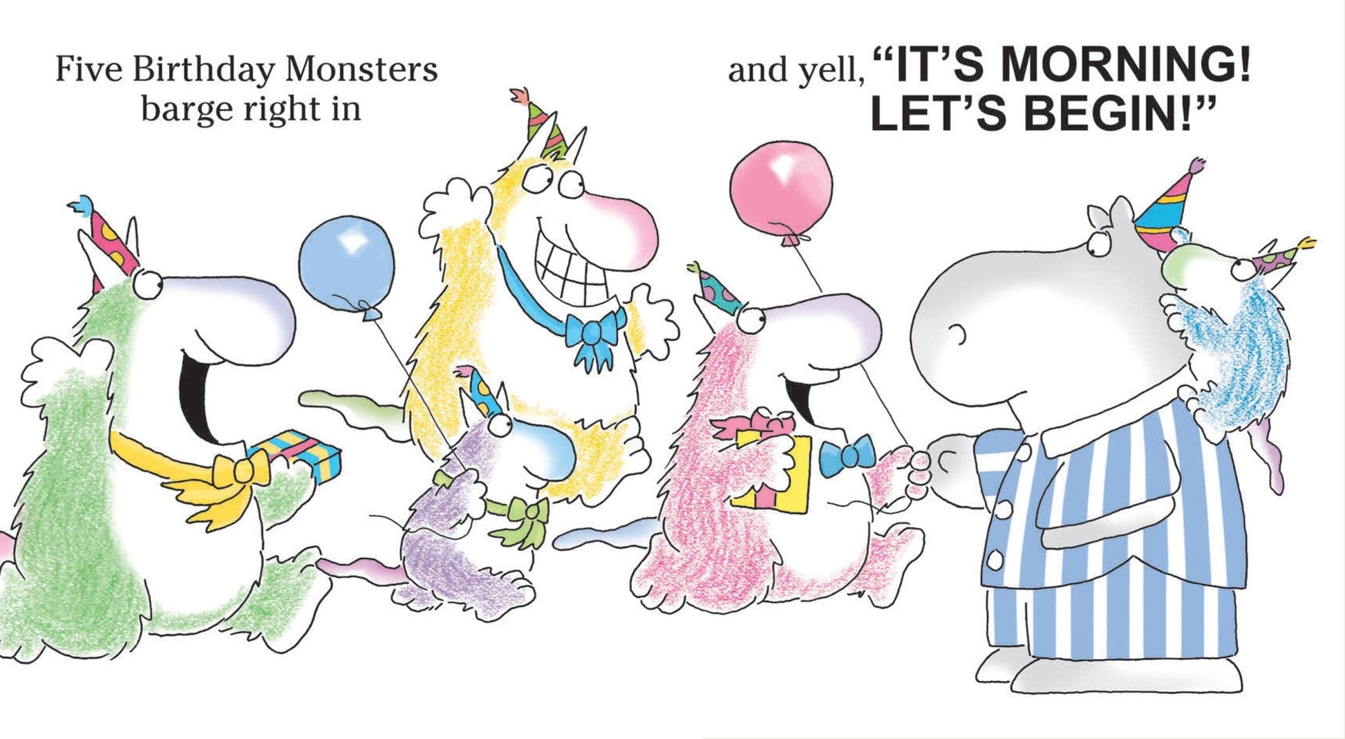 Birthday Monsters! Sandra Boynton Books Lil Tulips