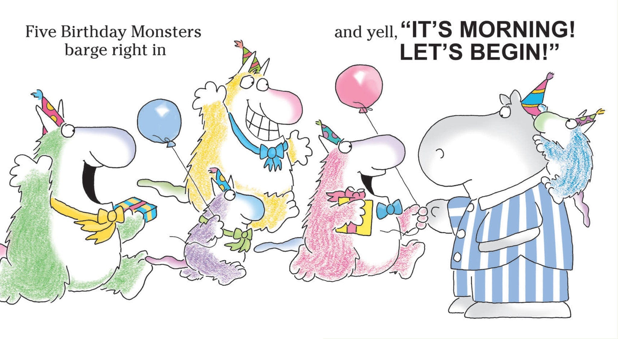 Birthday Monsters! - Board Book