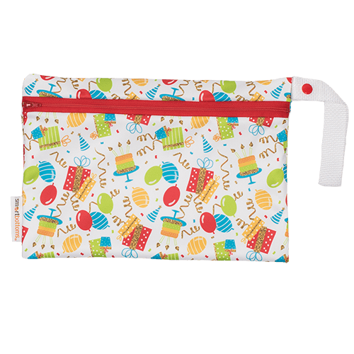 Birthday Party Small Wet Bag Smart Bottoms Lil Tulips