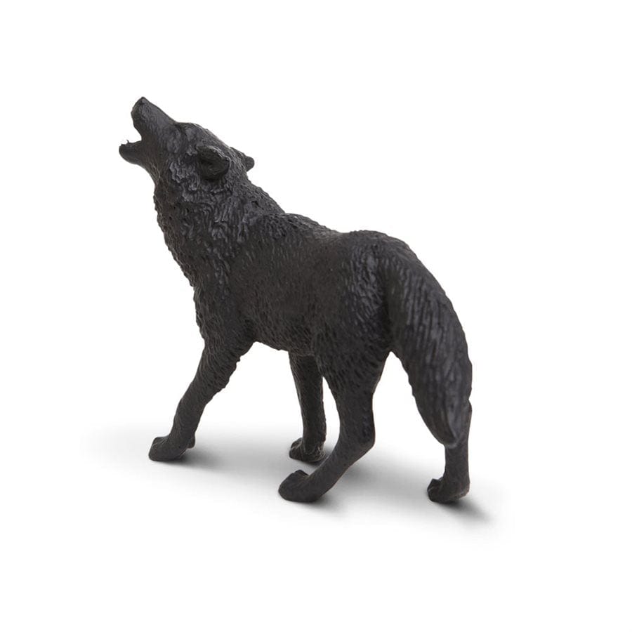 Black Wolf Toy Safari Ltd Lil Tulips