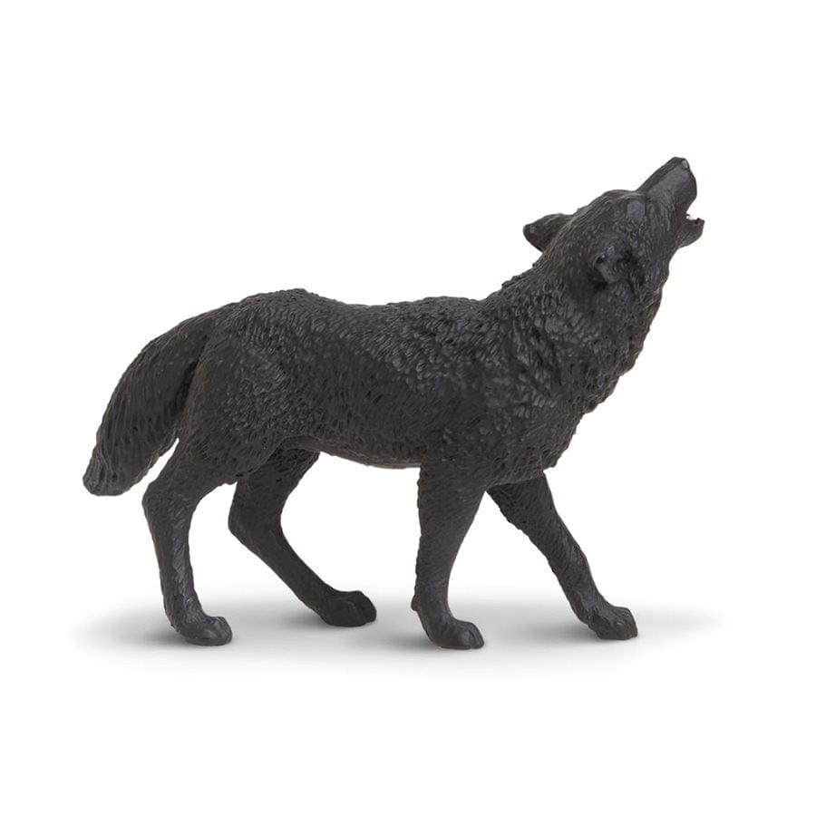 Black Wolf Toy Safari Ltd Lil Tulips