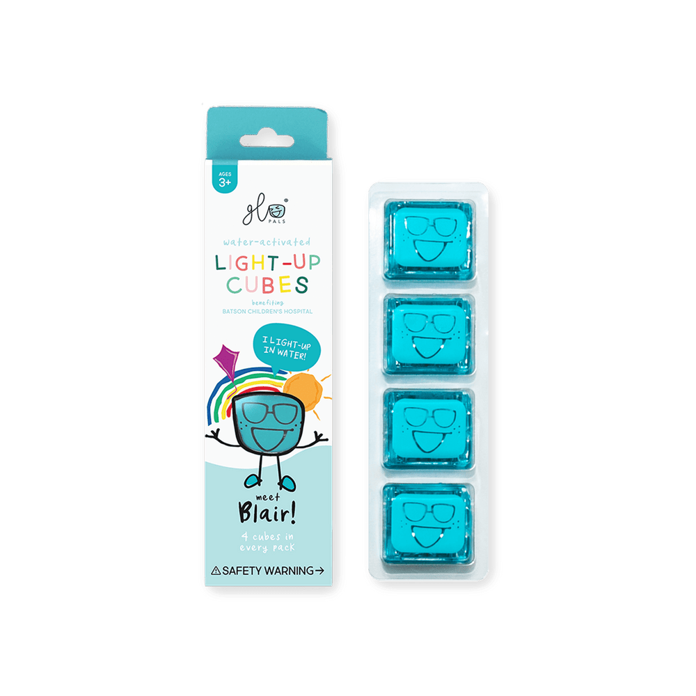 Blair - Blue Light Up Cubes Glo Pals Lil Tulips
