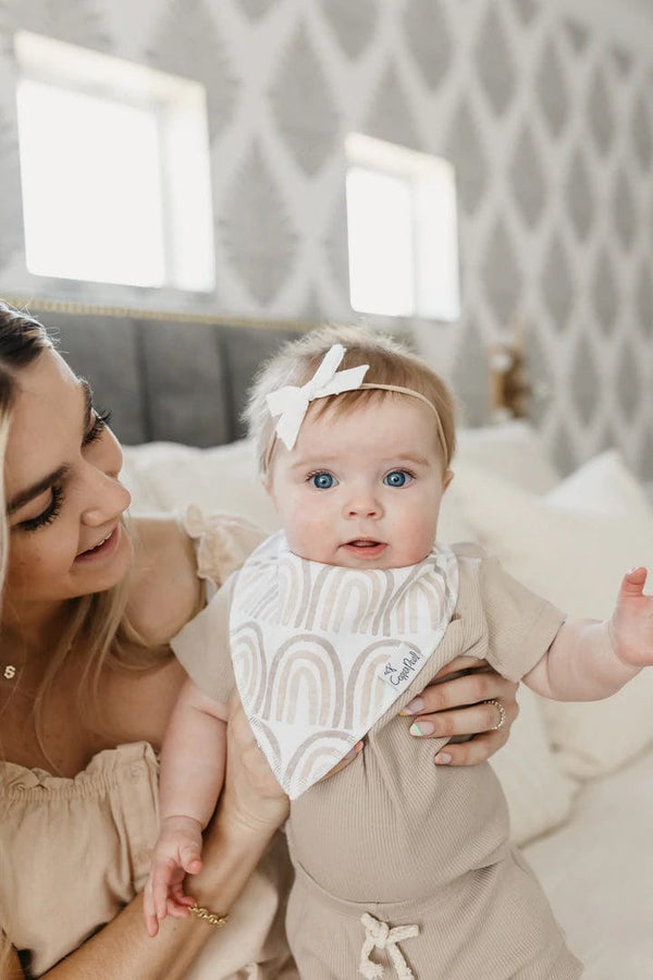 Bliss Baby Bandana Bibs Copper Pearl Lil Tulips