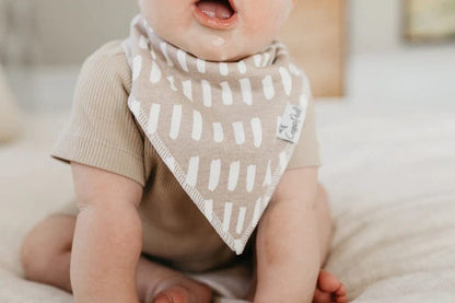 Bliss Baby Bandana Bibs Copper Pearl Lil Tulips