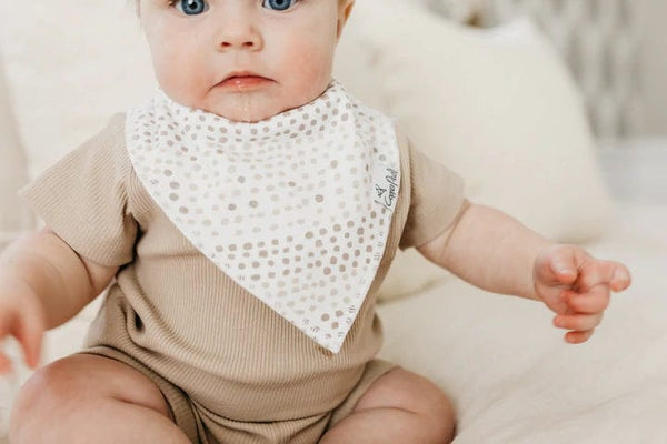 Bliss Baby Bandana Bibs Copper Pearl Lil Tulips
