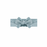 Blue Triangles Bow Brave Little Ones Headbands Lil Tulips