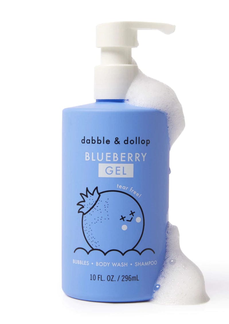 Blueberry - Shampoo, Body Wash & Bubble Bath Dabble & Dollop Lil Tulips