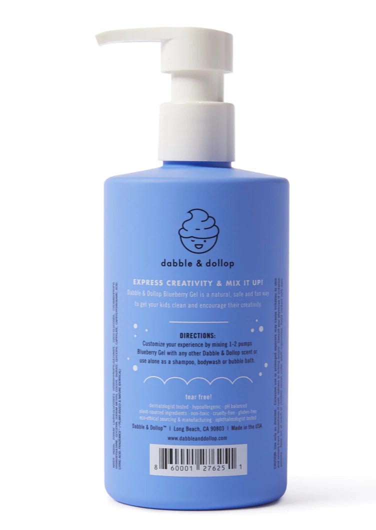 Blueberry - Shampoo, Body Wash & Bubble Bath Dabble & Dollop Lil Tulips