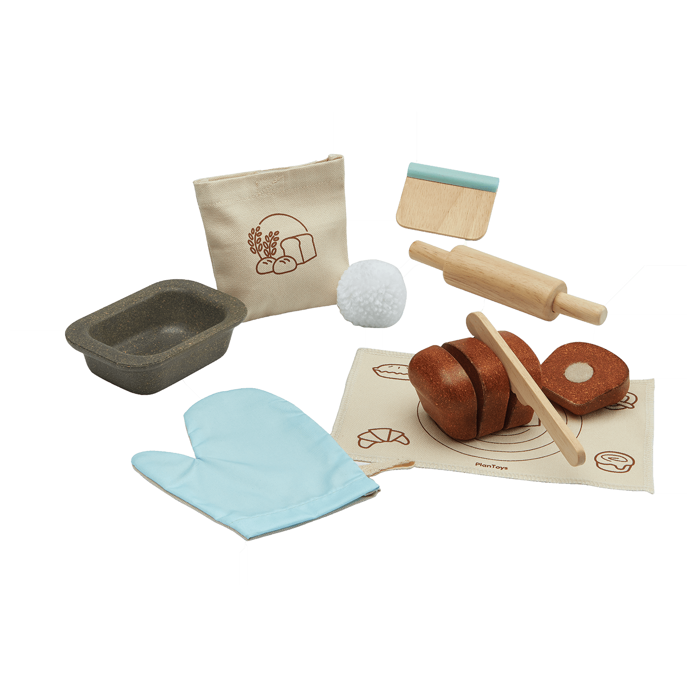 Bread Loaf Set Plan Toys Lil Tulips