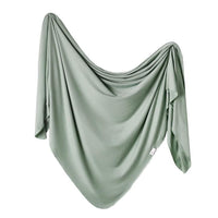 Briar Knit Swaddle Blanket Copper Pearl Lil Tulips