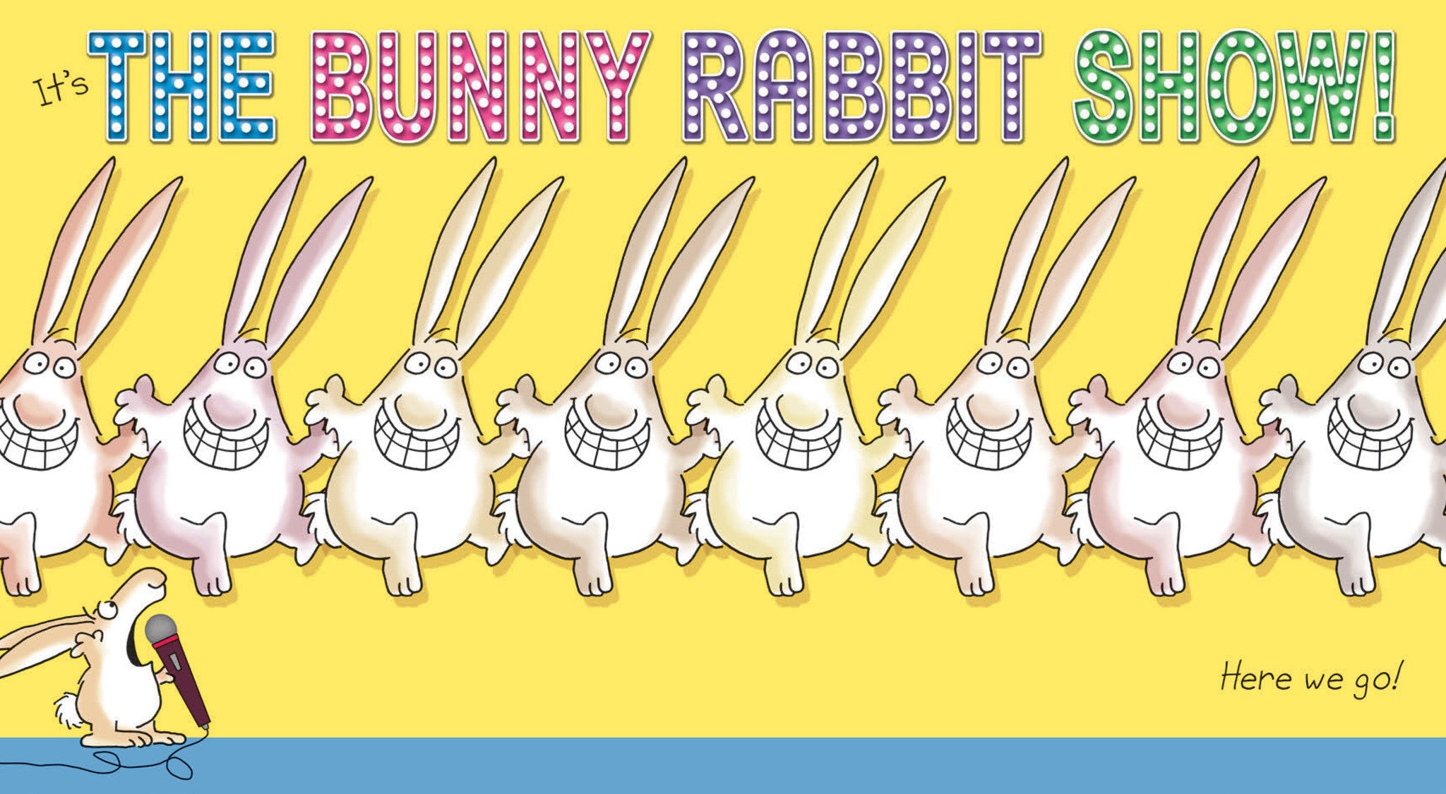 The Bunny Rabbit Show! - Board Book