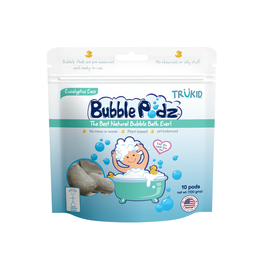 Bubble Podz Eucalyptus Ease Scented 10 Count TruKid Lil Tulips
