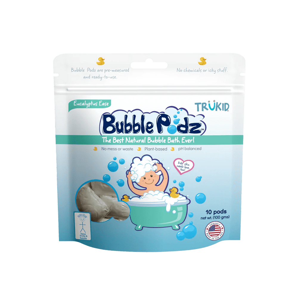 Bubble Podz Eucalyptus Ease Scented 10 Count TruKid Lil Tulips