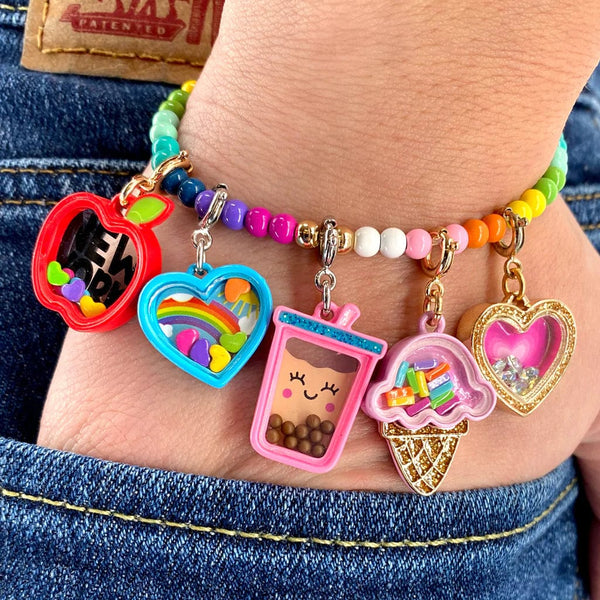 Bubble Tea Shaker Charm Charm It! Bracelets Lil Tulips