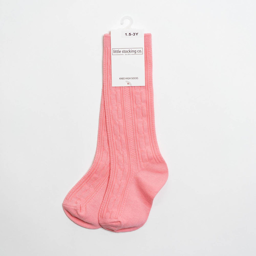 Bubblegum Knee High Socks Little Stocking Company Lil Tulips