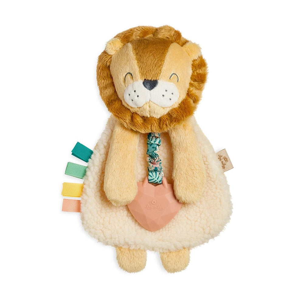 Buddy The Lion Itzy Friends Itzy Lovey™ Plush with Silicone Teether Toy Itzy Ritzy Lil Tulips