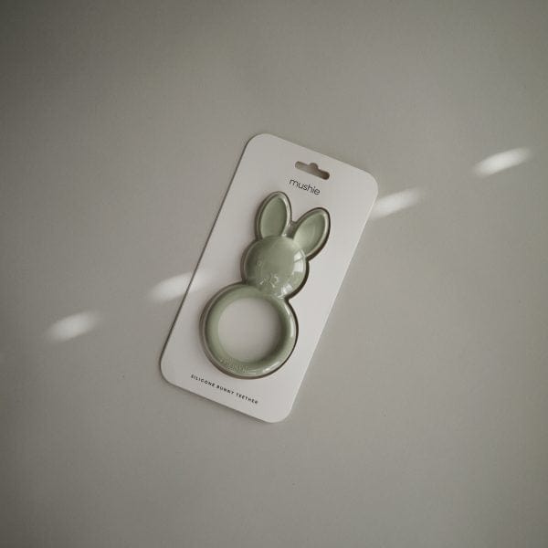 Bunny Teether (Sage) Mushie Lil Tulips