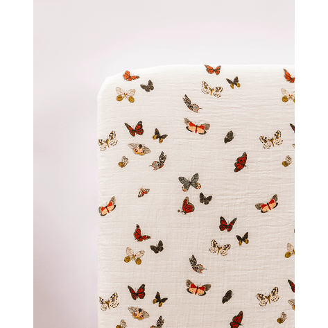 Butterfly Migration Crib Sheet Clementine Kids Lil Tulips