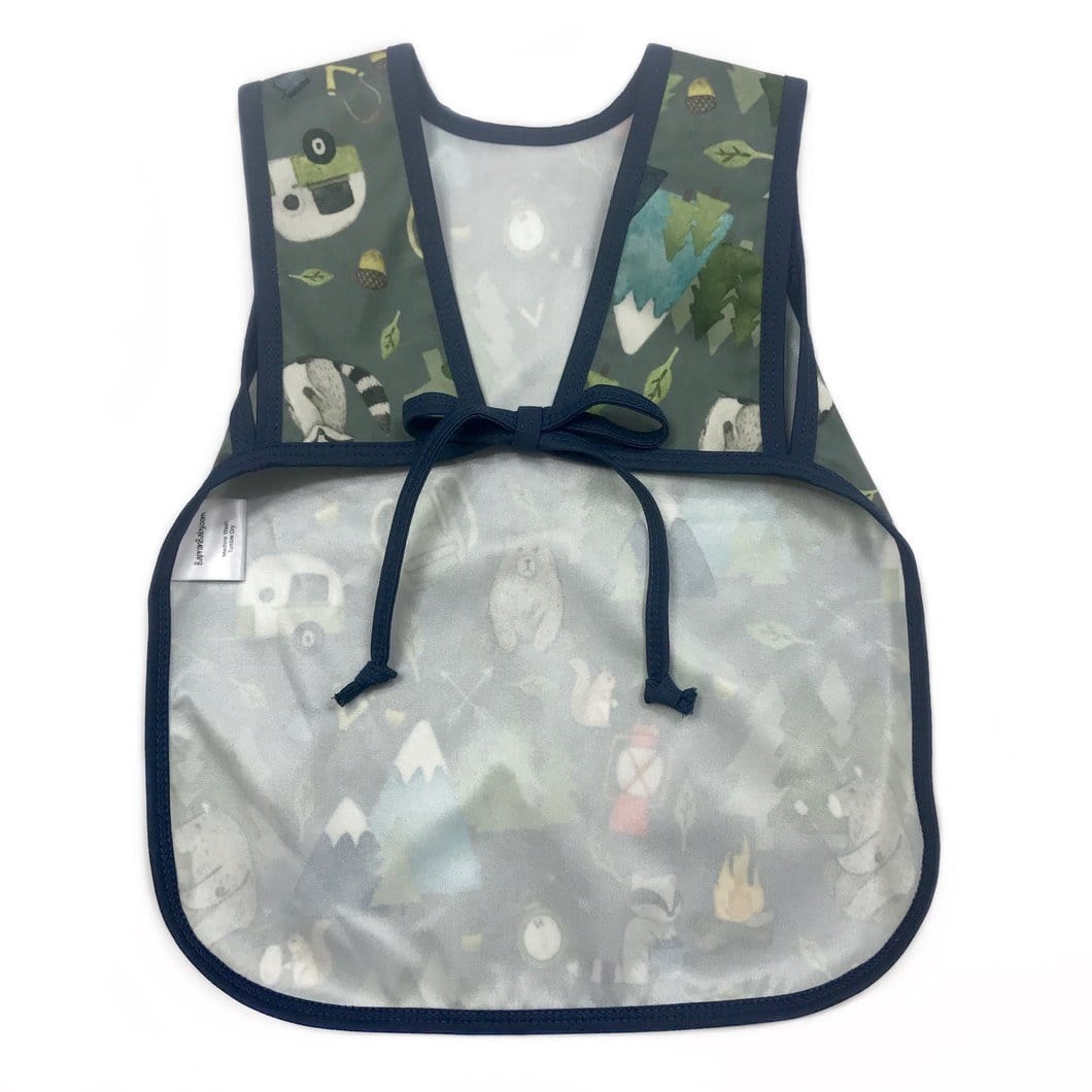 Camping Bears Bapron BapronBaby Bibs Lil Tulips