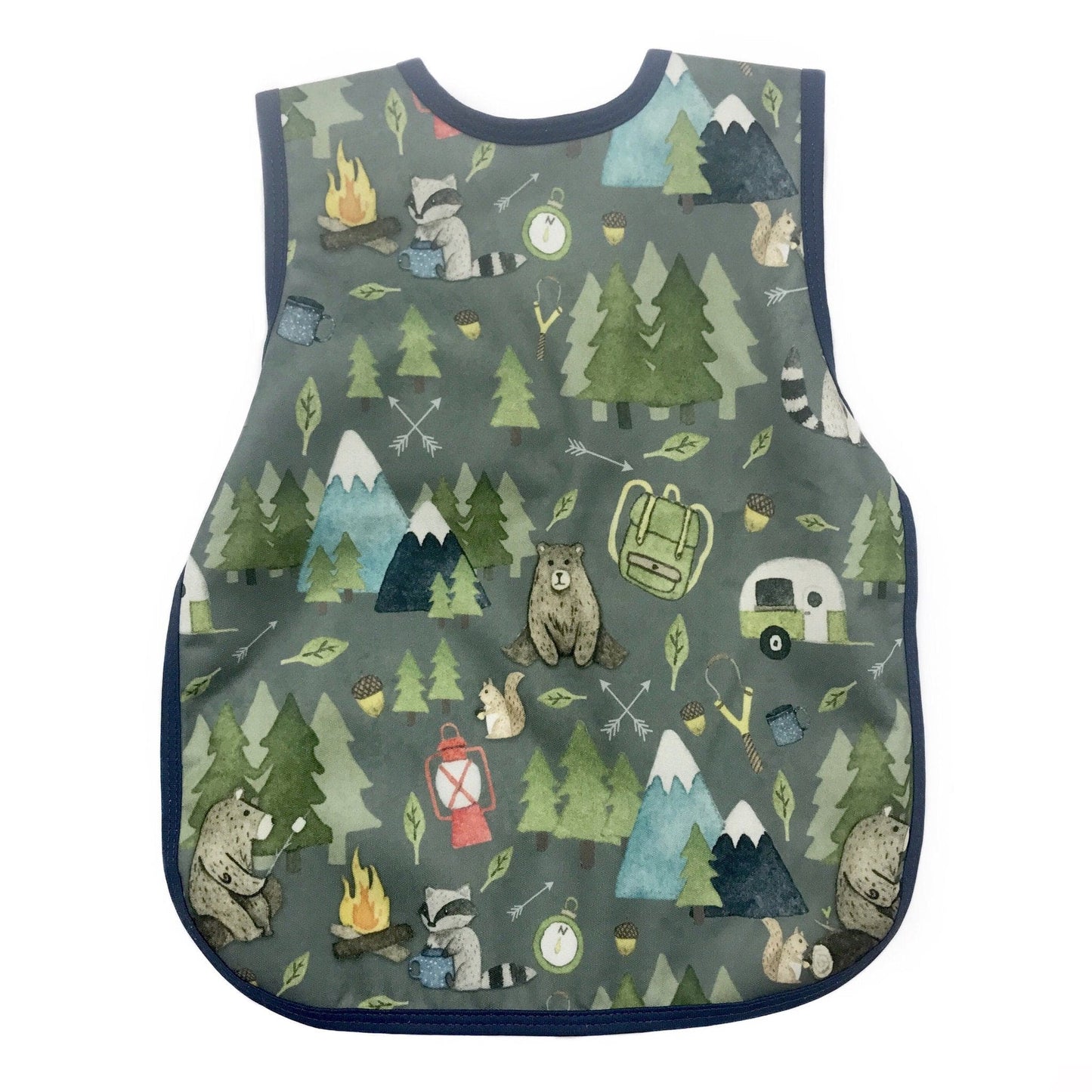 Camping Bears Bapron BapronBaby Bibs Lil Tulips