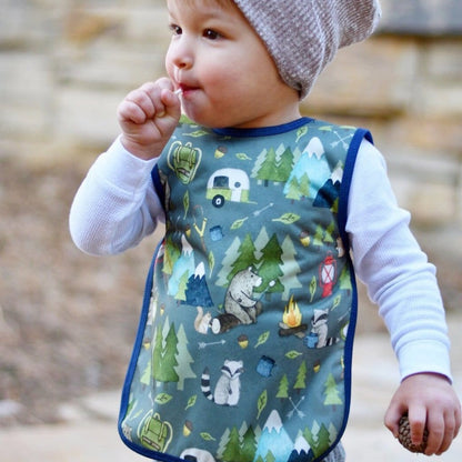 Camping Bears Bapron BapronBaby Bibs Lil Tulips