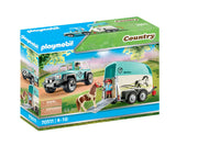 Car with Pony Trailer Playmobil Lil Tulips