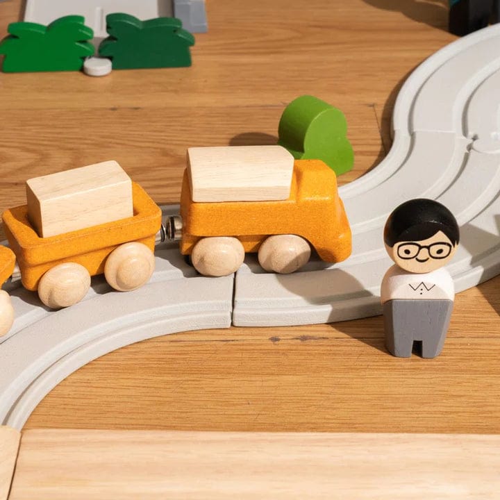 Cargo Train Plan Toys Lil Tulips