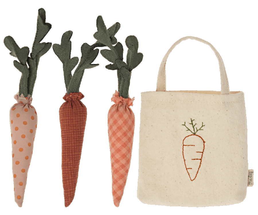 Carrots in Shopping Bag Maileg Lil Tulips