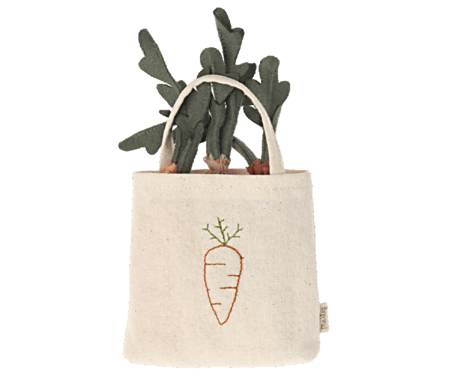 Carrots in Shopping Bag Maileg Lil Tulips