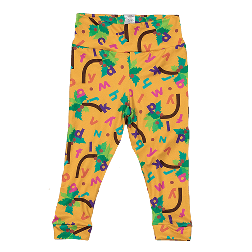 Chicka Chicka Boom Boom ABC's Leggings bumblito Lil Tulips